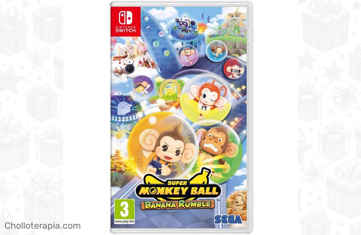 ¡Atrapa ya tu copia física de Super Monkey Ball: Banana Rumble para Nintendo Switch a precio de regalo!