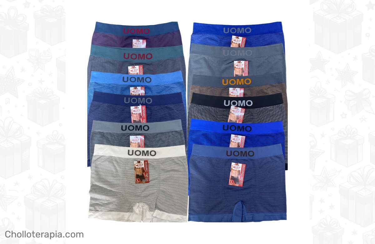 ¡Calzoncillos Boxer UOMO! La ganga del año en ropa interior para hombres. ¡Compra ya!