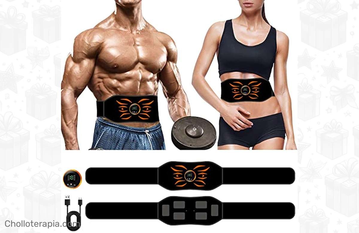 ¡Consigue tu Eletroestimulador Muscular Abdominal al 60% de descuento y luce abdomen de acero!