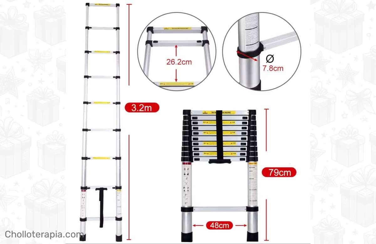 ¡Consigue tu Escalera Plegable de Alta Calidad con un Descuento Único!