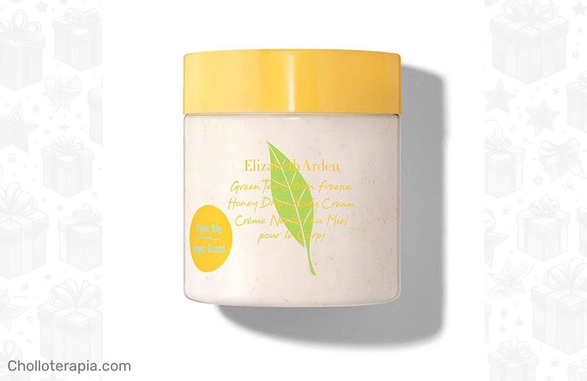 ¡Consigue tu piel hidratada y fresca al mejor precio con la crema corporal Green Tea Citron Freesia Honey Drops de Elizabeth Arden!
