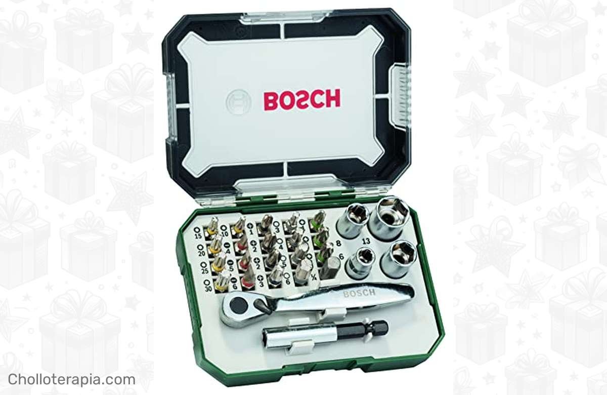 ¡Consigue ya las puntas de destornillador Bosch Professional a precio de locura! ¡No dejes escapar el juego de 26 piezas con trinquete incluido! ¡Calidad premium al mejor precio garantizado!