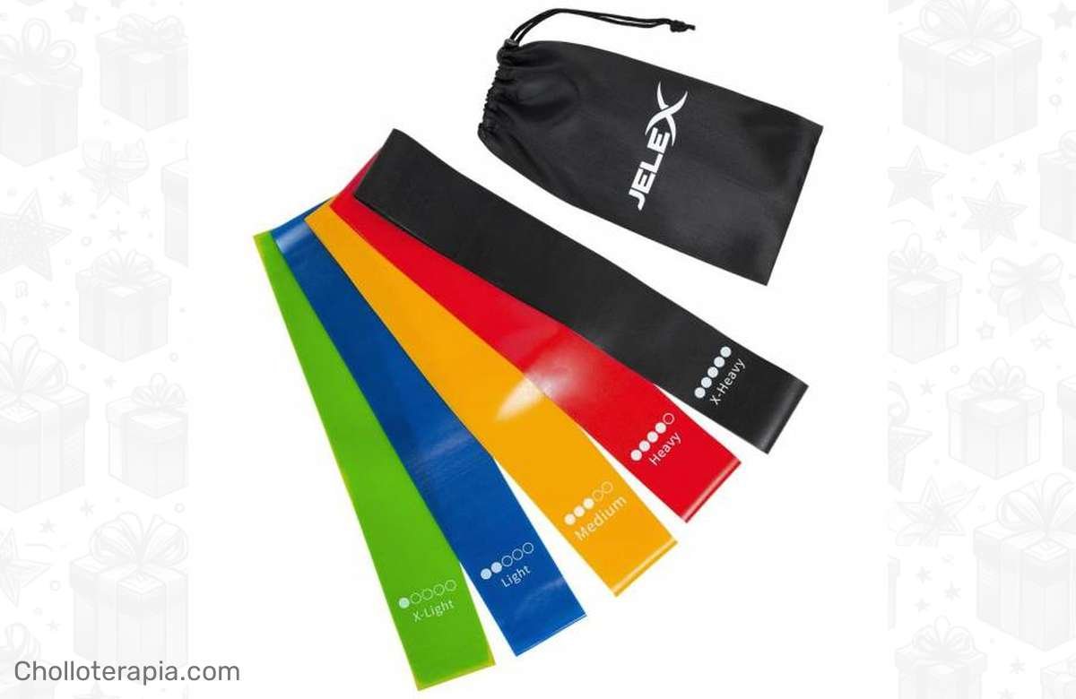 ¡Consigue ya tu Set de bandas elásticas JELEX y ponerte en forma sin salir de casa!