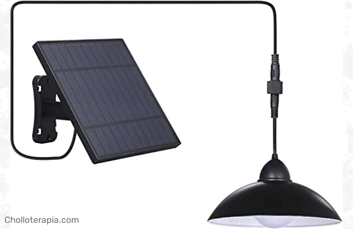 ¡Dale vida a tu jardín con esta luz solar retro de 12 LEDs!