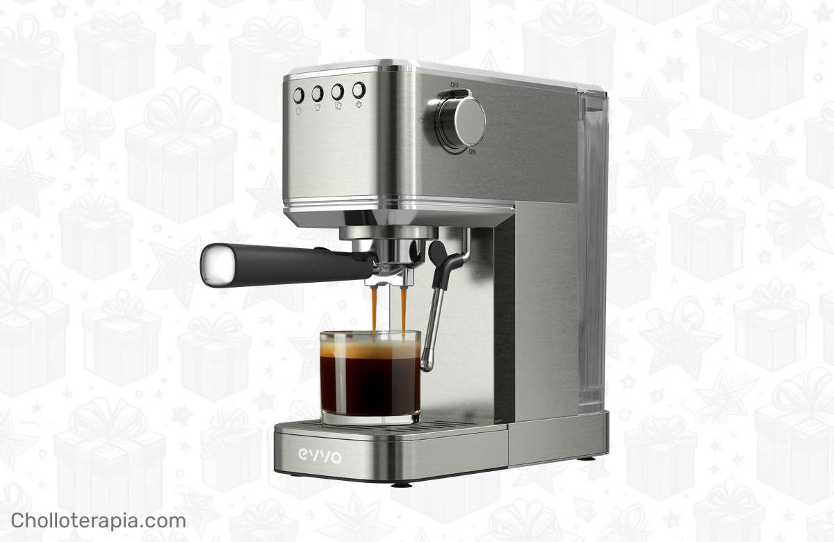 ¡Descubre la potencia de la Cafetera Espresso EVVO Intensa 20! ¡No te quedes sin la tuya!