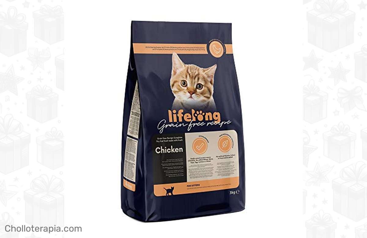 ¡Descuento bomba! Alimento premium para gatitos con pollo fresco ¡No te lo pierdas!