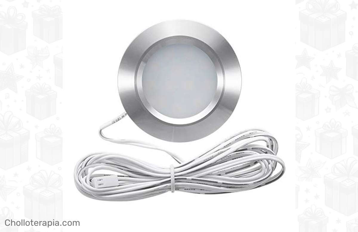 ¡Descuento del 50% en Luz Empotrada de 12LED para tu RV o Barco! ¡No te quedes a oscuras en espacios pequeños!