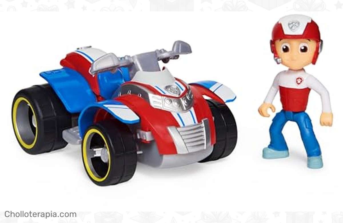 ¡Descuento exclusivo! Lleva la Patrulla Canina – Moto Juguete Quad + Figura Ryder ¡Hazte con la diversión ahora!