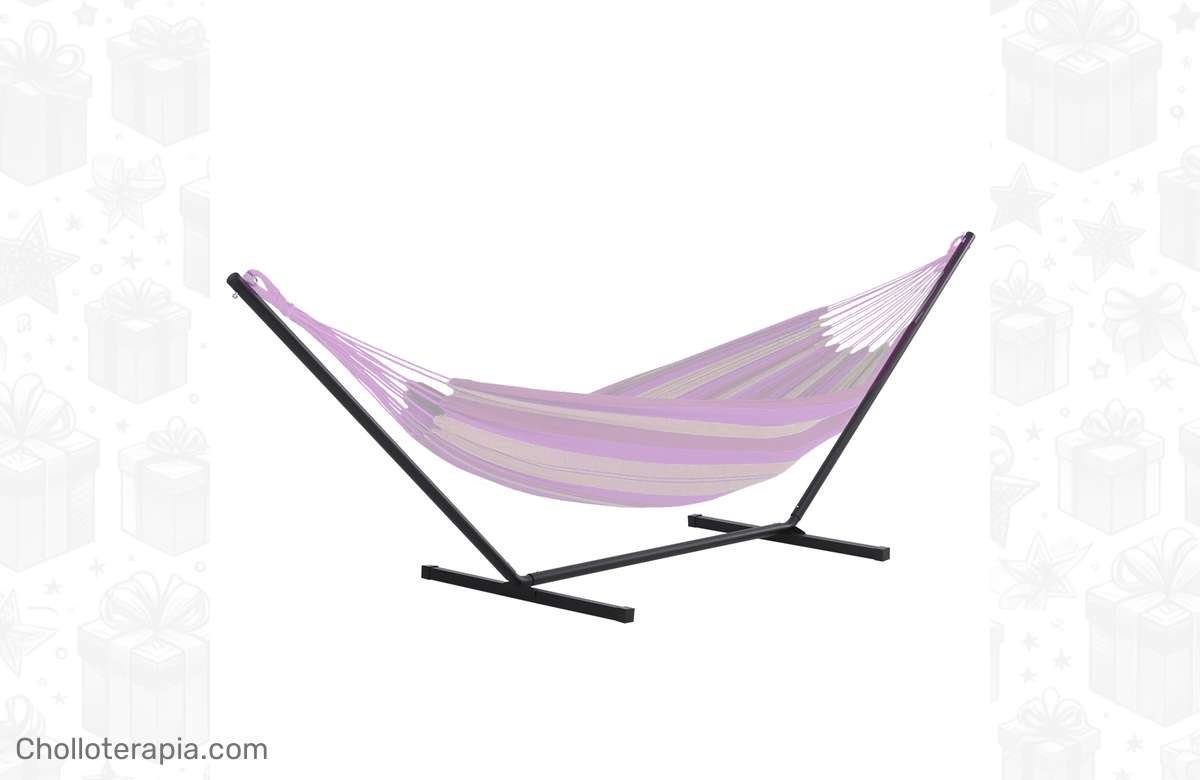 ¡Descuento exclusivo! Soporte para Hamaca de Metal para disfrutar del verano en tu jardín. ¡Aprovecha Ya!