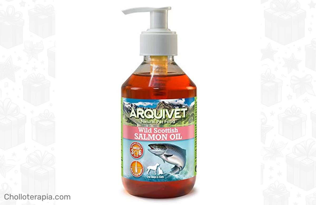 ¡Descuento insuperable en Aceite de salmón escocés Arquivet para tu mascota! ¡No te lo pierdas!