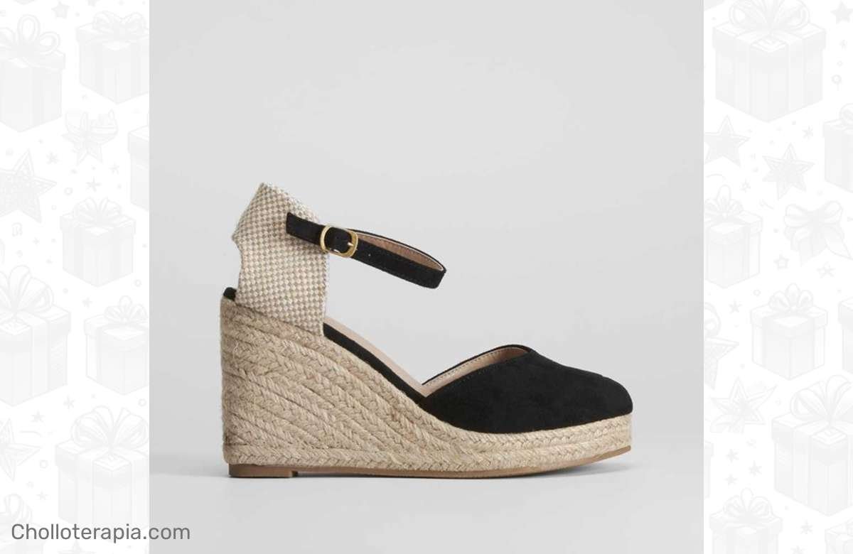 ¡Deslumbra este verano con la sandalia de yute negra!