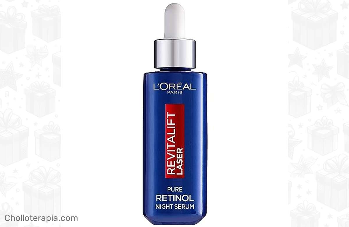 ¡Dile adiós a las arrugas con este serum nocturno con Retinol Puro!