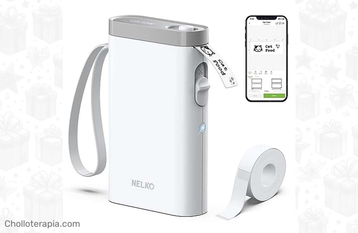 ¡Etiquetadora portátil al 40% de descuento! ¡No esperes más para simplificar tus etiquetas!