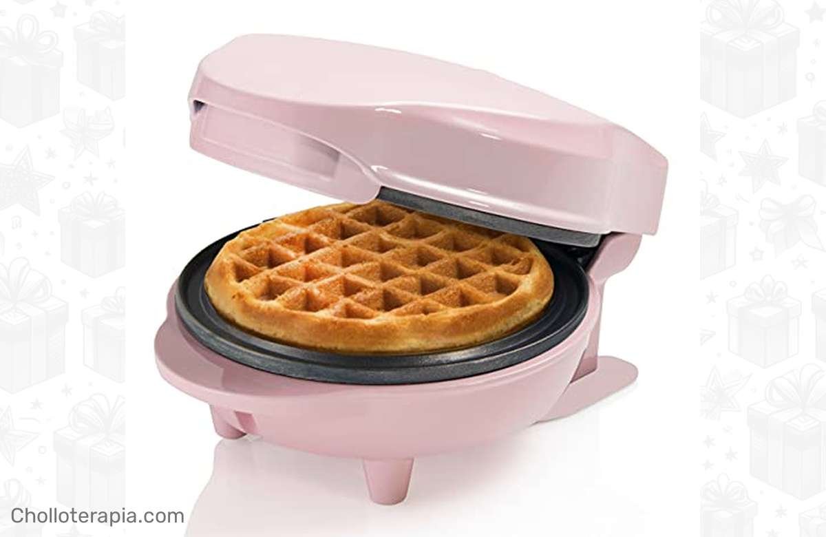 ¡Gofres perfectos en casa con la mini gofrera retro! ¡No te quedes sin la tuya!