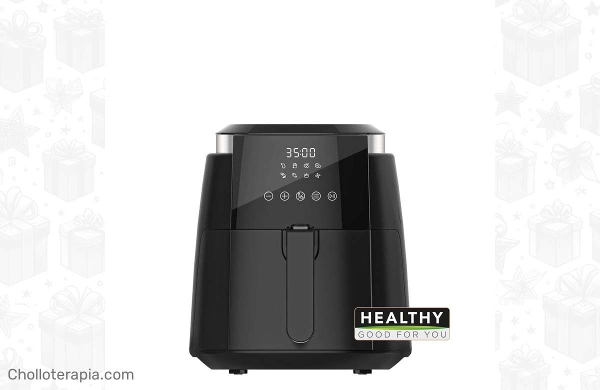 ¡Hazte con la FREIDORA SIN ACEITE EVVO Tasty Fryer y disfruta de tus platos favoritos sin preocupaciones!