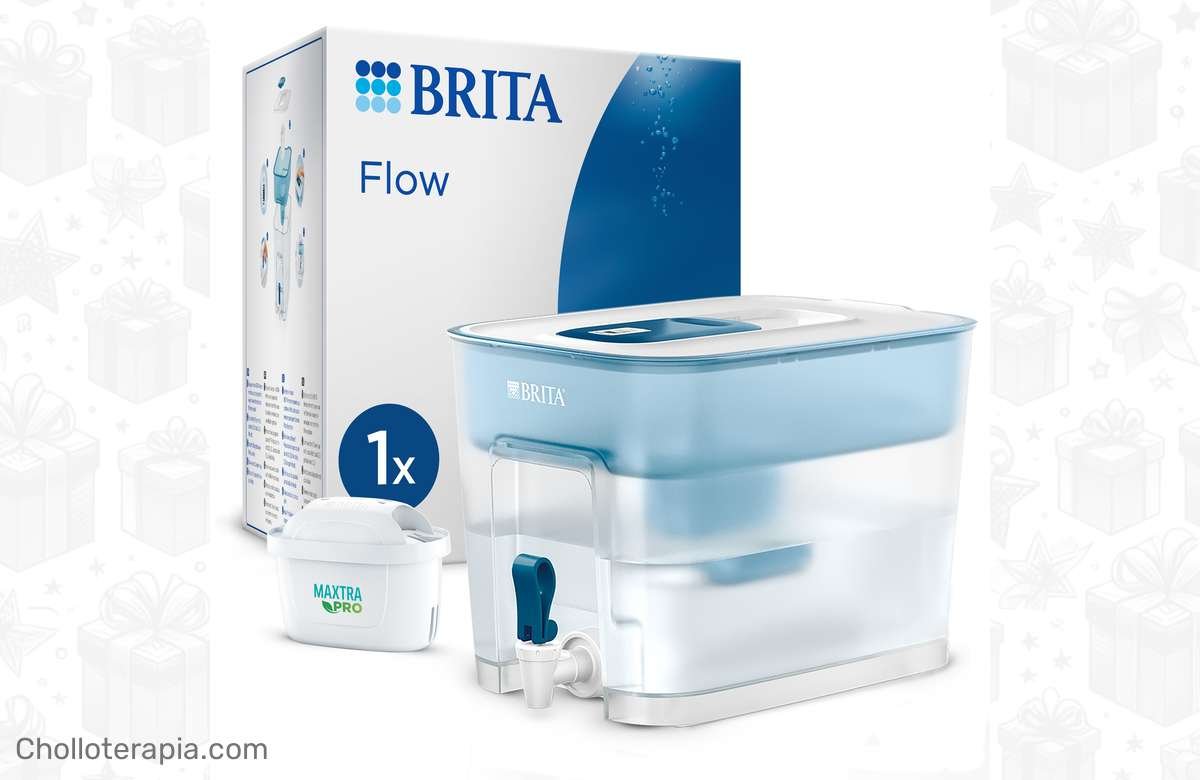 ¡Increíble Oferta! BRITA Depósito Flow 8,2 Litros con Filtro MAXTRA PRO: Agua Pura y Cristalina a Precio de Locura. ¡Hazte con el Tuyo Hoy!