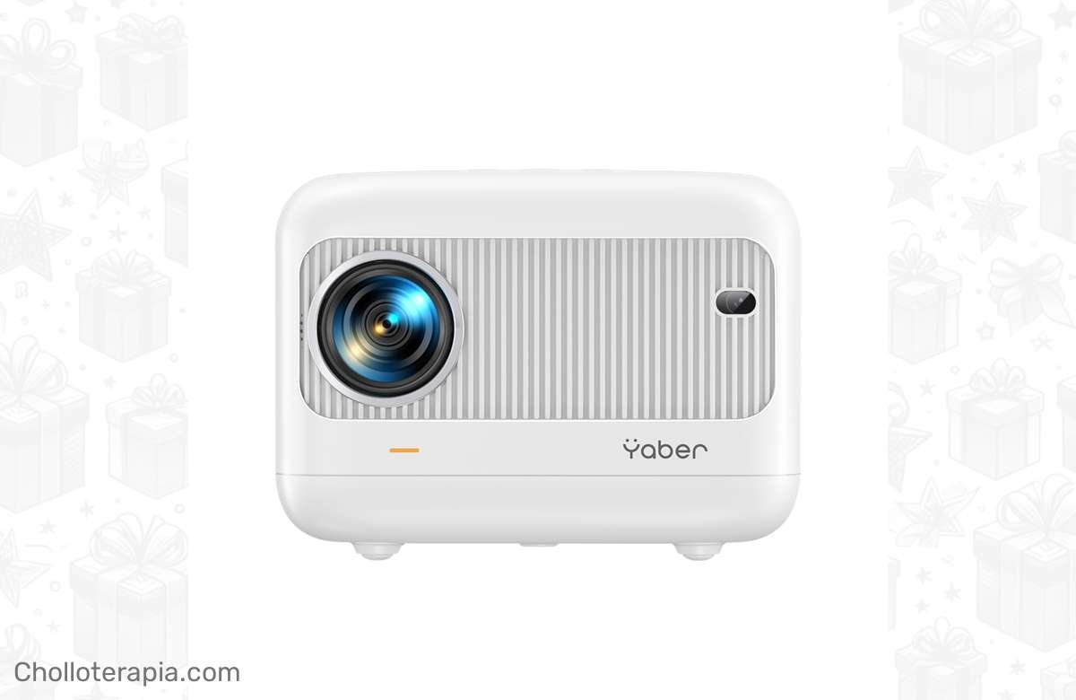 ¡Increíble descuento en Mini proyector YABER L1 con WiFi y Bluetooth! ¡No te lo pierdas!
