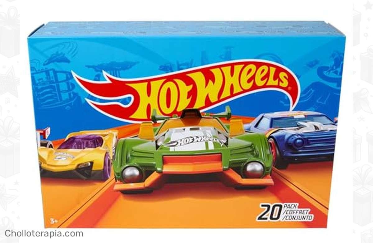 ¡Increíble oferta! 20 coches de juguete Hot Wheels a precio de locos. ¡Aprovecha ya!