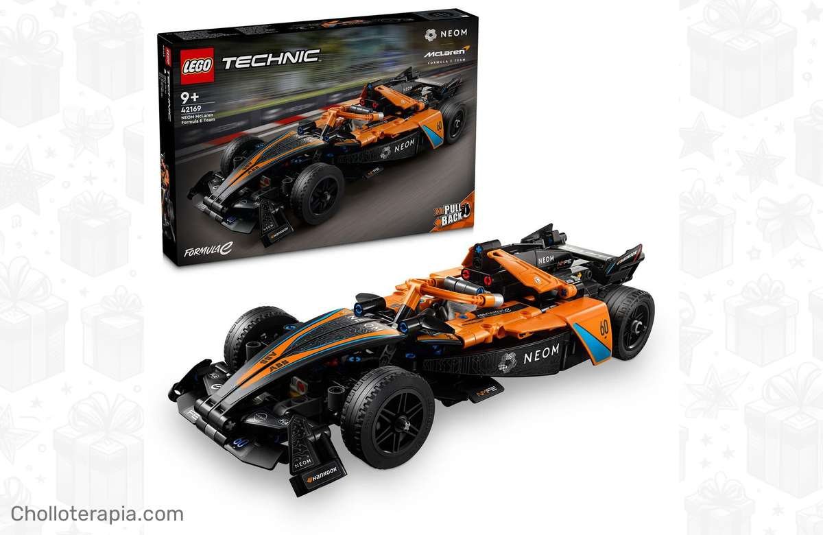 ¡Increíble oferta! LEGO Technic NEOM McLaren Formula E Race Car: el regalo ideal para niños creativos