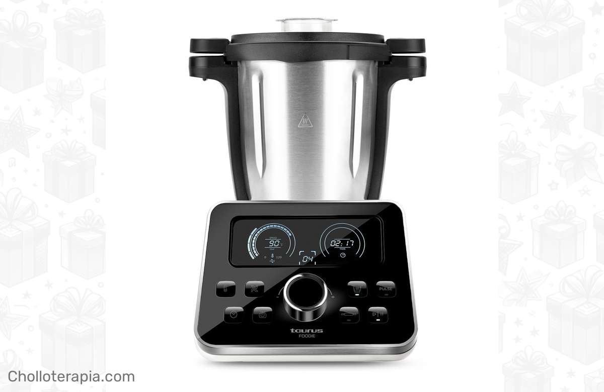 ¡Increíble oferta del Robot de cocina Taurus Foodie! ¡Potencia de 1.500 W y acero inoxidable! ¡Aprovecha ya!