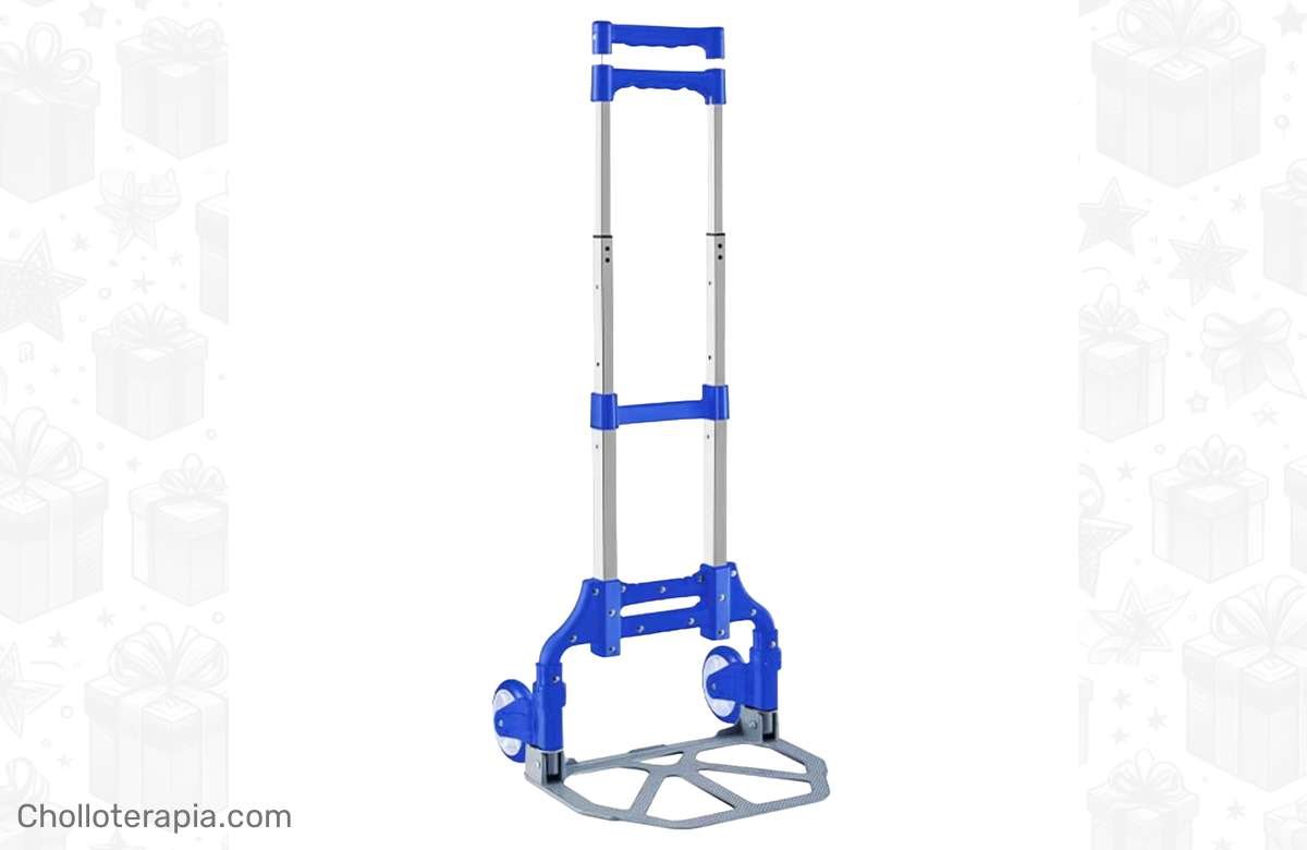 ¡La solución a tus problemas de transporte! La carretilla plegable que necesitas ¡Vuela hasta el carro de la compra!