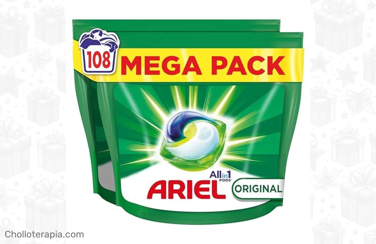 ¡Limpieza impecable con Ariel All-in-One! ¡Aprovecha esta oferta ahora!