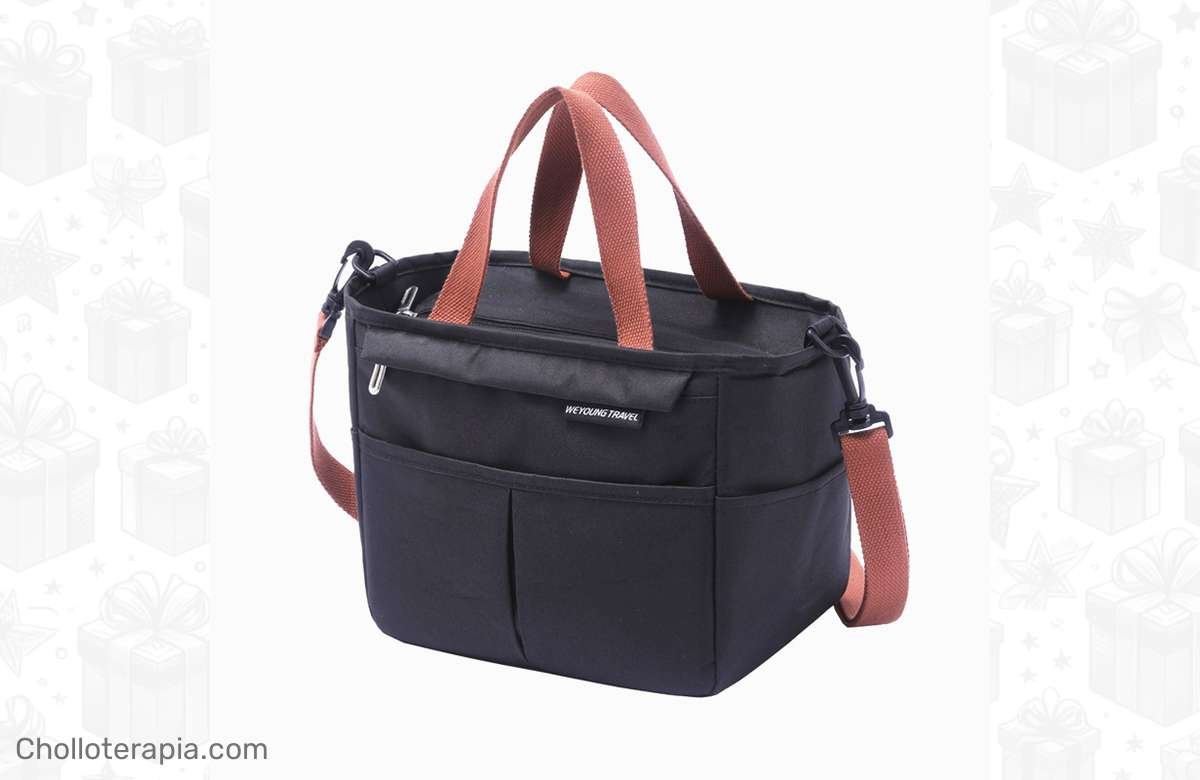 ¡Lleva tu almuerzo fresco a todas partes con esta bolsa térmica!