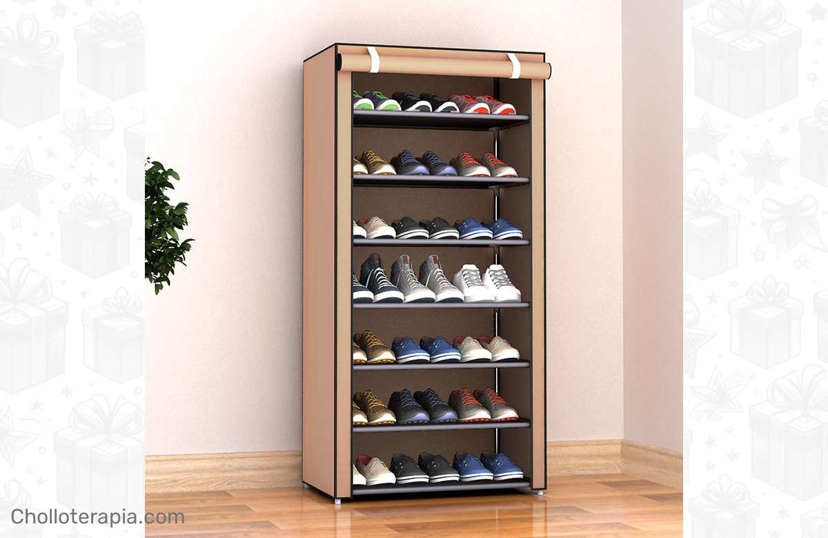 ¡Lleva tus zapatos al siguiente nivel con este zapatero estante multiusos! ¡Ahorra espacio y dinero ahora mismo!