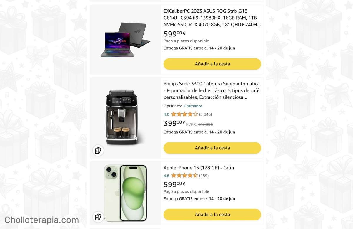¡Locura de precios en iPhones, cafeteras, portátiles y más! ¡No te lo puedes perder!