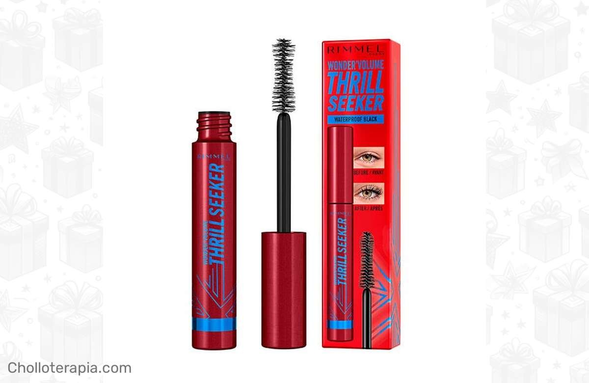 ¡Luce unas pestañas increíbles con la máscara Waterproof Rimmel London Thrill Seeker!