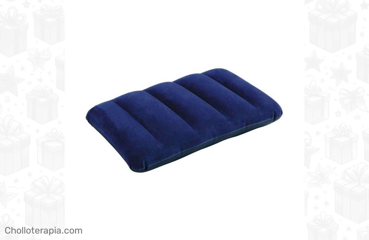 ¡No dejes pasar esta oportunidad! Almohada Inflable Intex Flocada, descanso garantizado