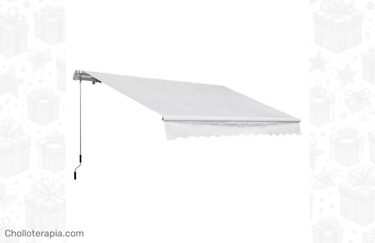 ¡No dejes pasar esta oportunidad! Toldo manual retráctil: ¡perfecto para tu balcón!