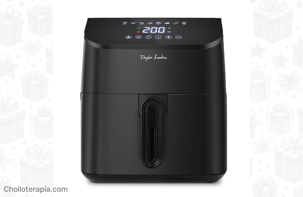¡No dejes pasar esta oportunidad única! Freidora de aire Taylor Swoden Amy con 8 preajustes de cocción ¡Solo por tiempo limitado!