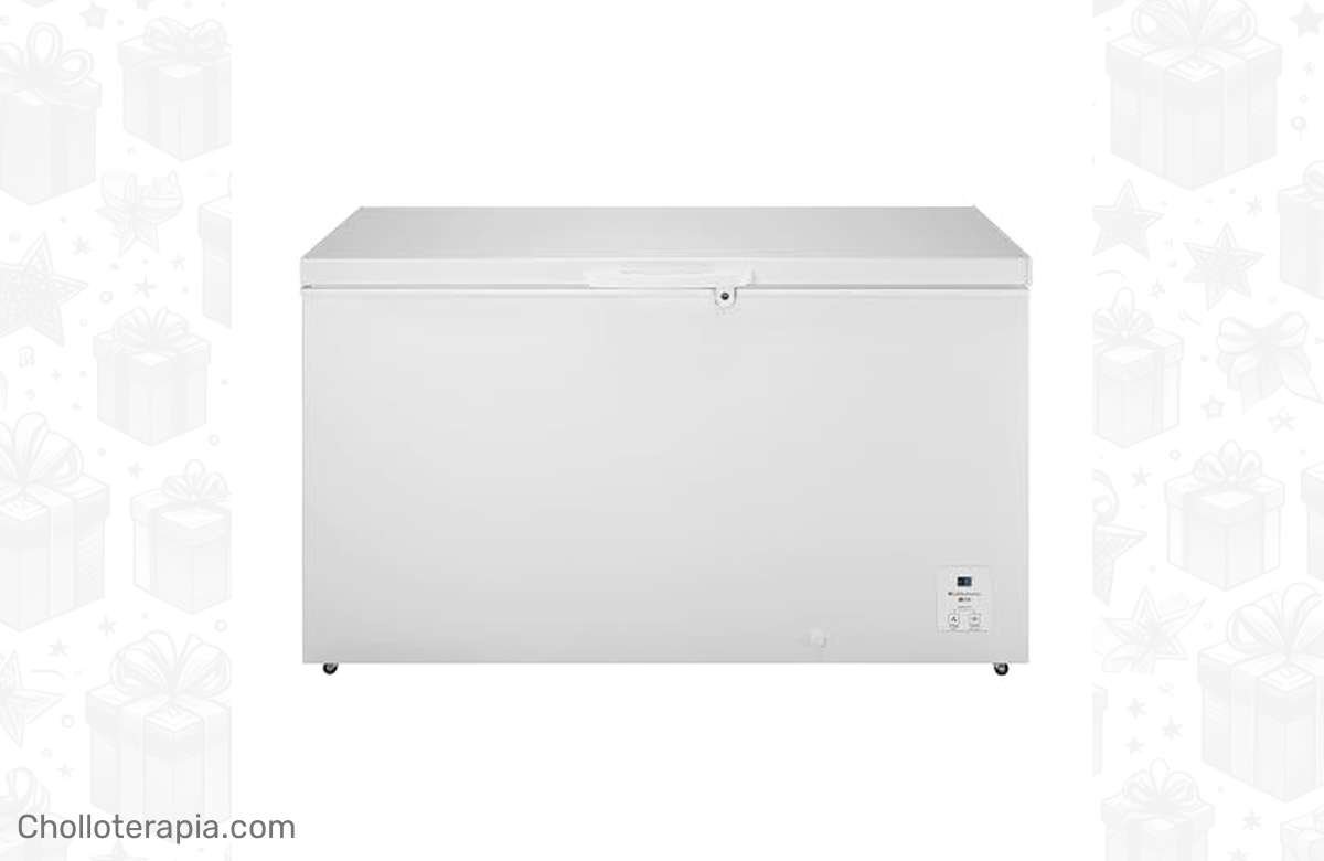 ¡No dejes que tus alimentos se echen a perder! Ahorra con el arcón congelador Hisense de 420 L de capacidad. ¡Oferta limitada!