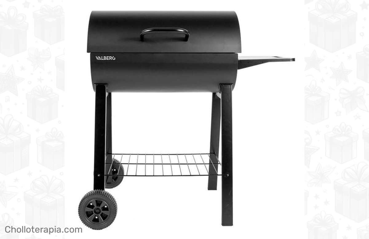 ¡No te lo pierdas! Barbacoa de carbón VALBERG con descuento increíble. ¡Aprovecha ya esta ganga para tus mejores asados!