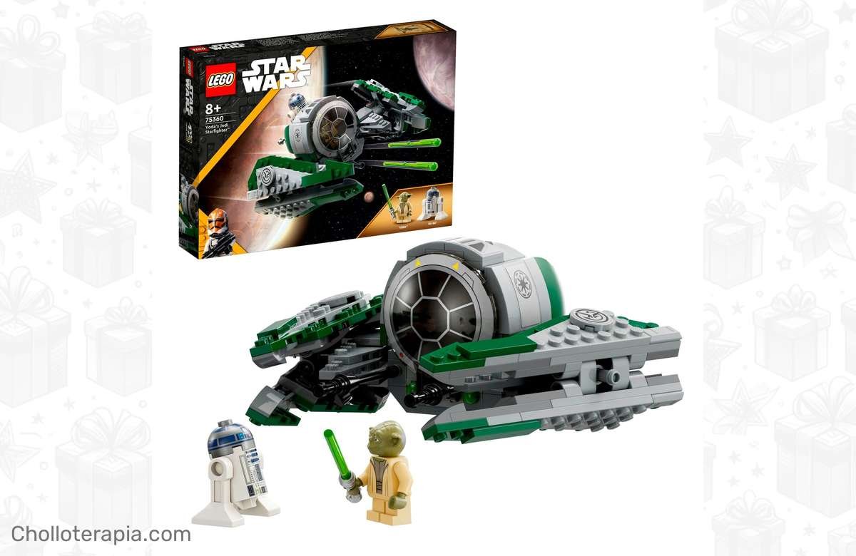 ¡No te pierdas el descuento del Caza Estelar Jedi de Yoda de Lego! ¡Compra ya y ahorra!
