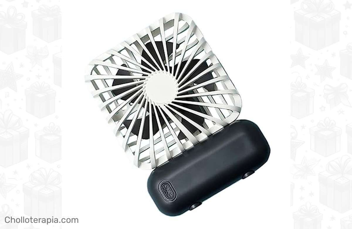¡No te pierdas esta oferta! Ventilador pequeño de tres velocidades a precio de regalo.