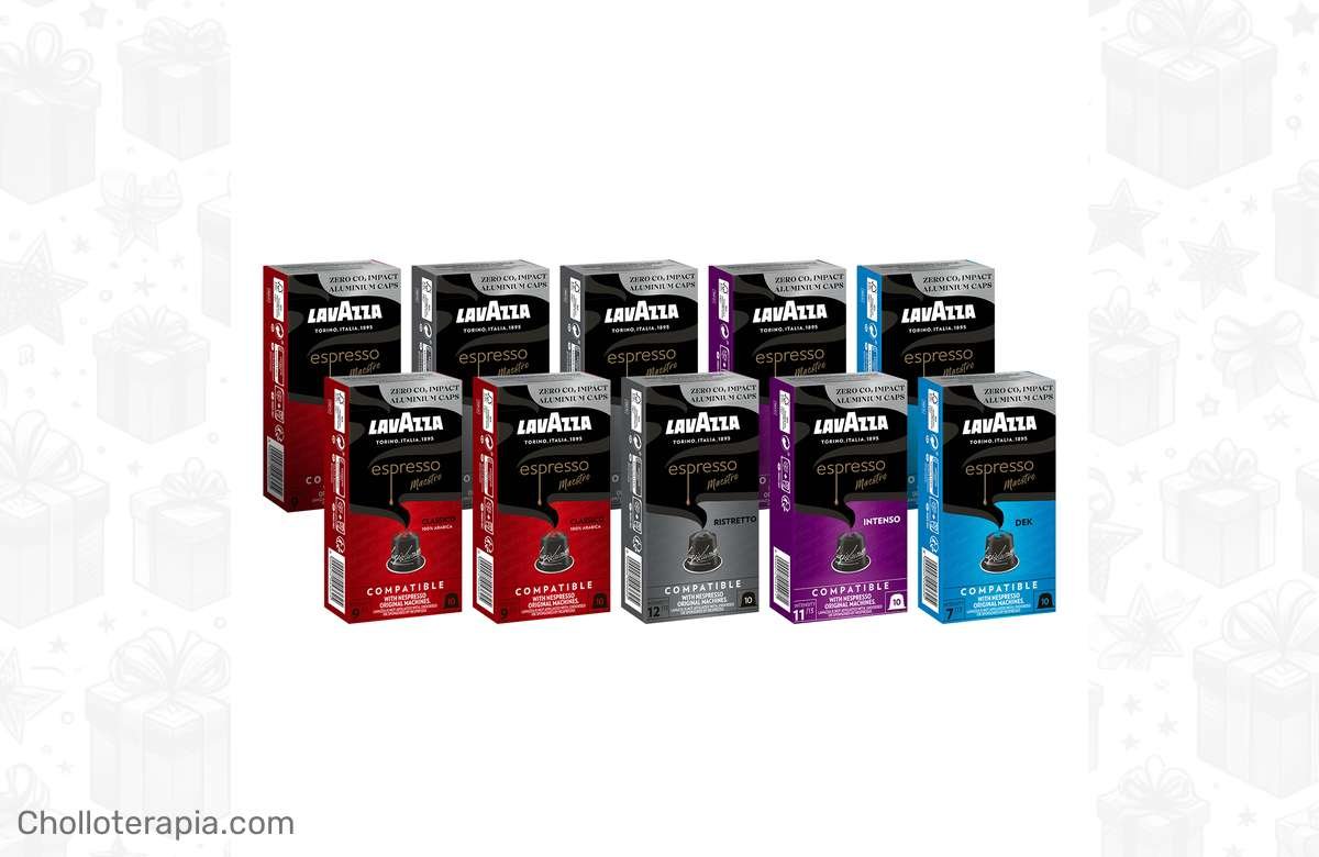 ¡No te pierdas esta súper oferta de Lavazza! ¡100 cápsulas de café Nespresso a precio de regalo!