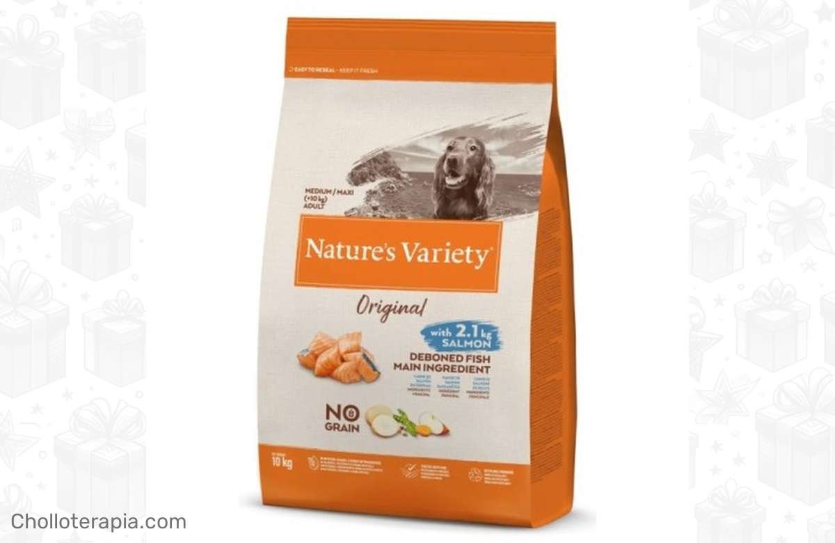 ¡No te pierdas esta súper oferta de Natures Variety Original Grain Free Salmón Medium/Maxi Adult 12 Kg! ¡Corre y aprovecha ya!