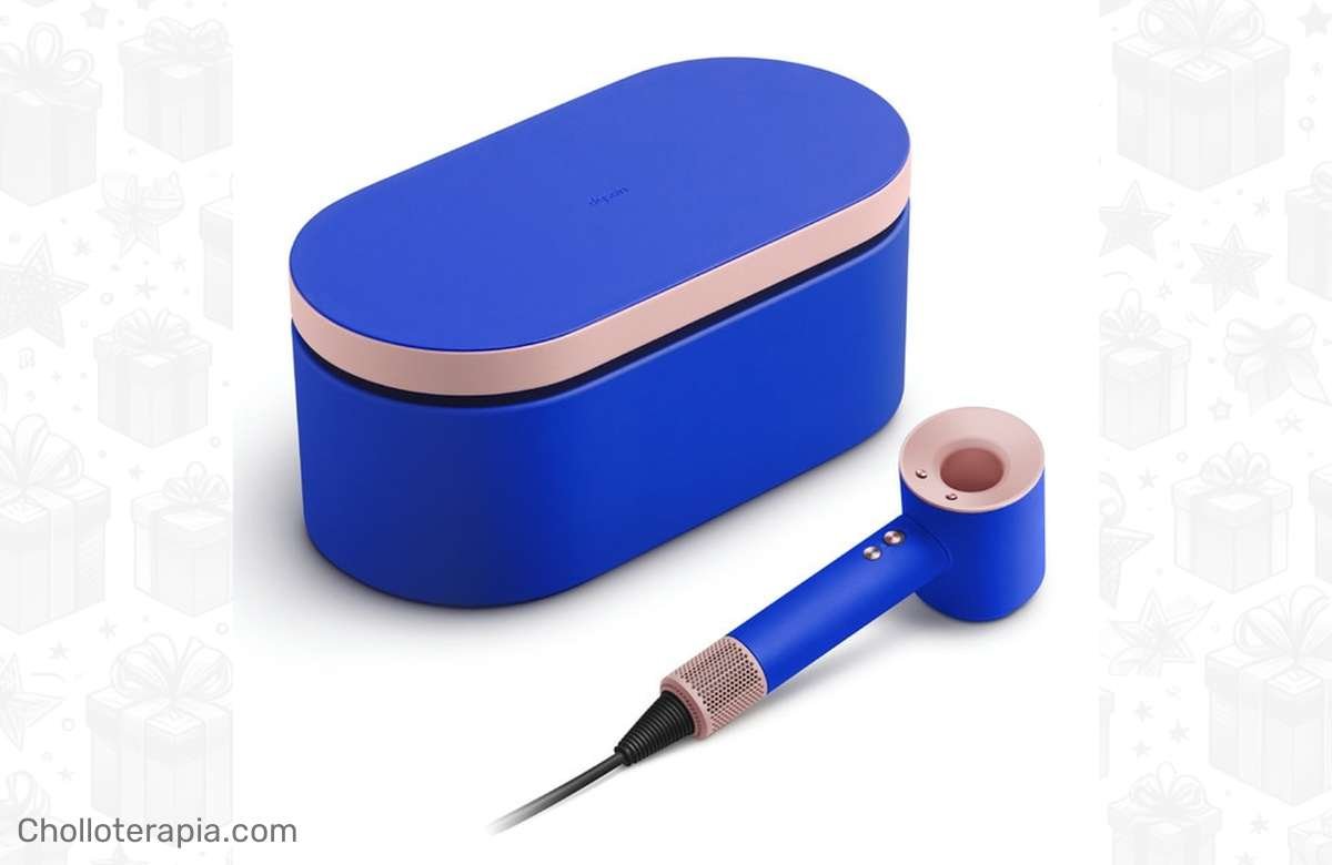 ¡No te quedes sin el Secador de pelo Dyson Supersonic™ Blue Blush a precio de ganga!