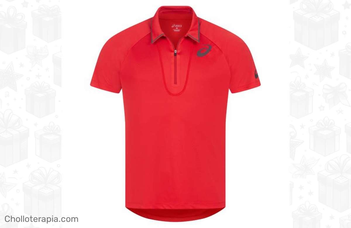 ¡No te quedes sin el chollo! Polo ASICS Tennis Athlete Hombre en oferta irresistible