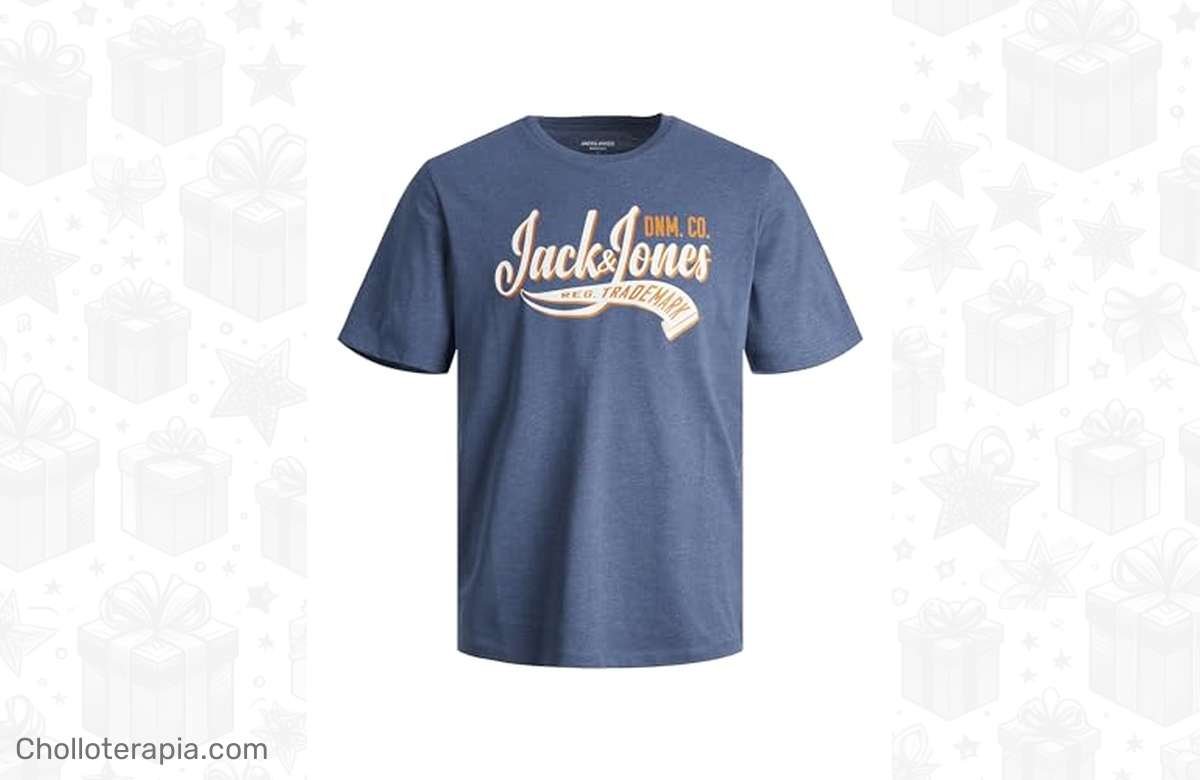 ¡No te quedes sin ella! Camiseta JACK & JONES a precio de locura.