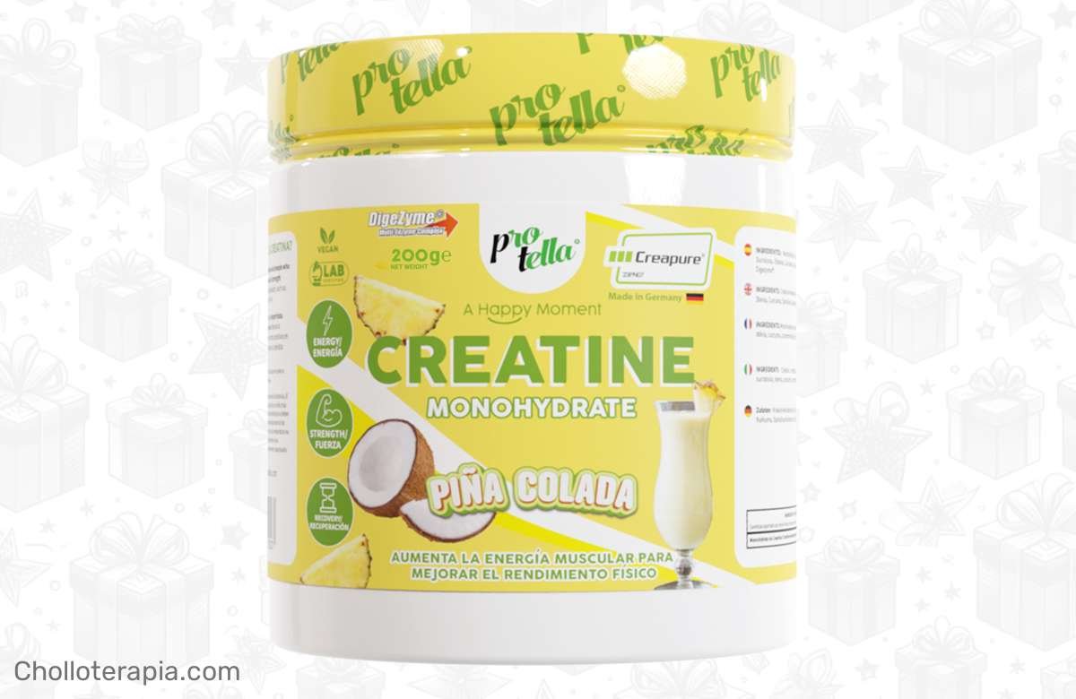 ¡No te quedes sin probar esta Creatina Creapure 200g con sabor a Piña Colada!