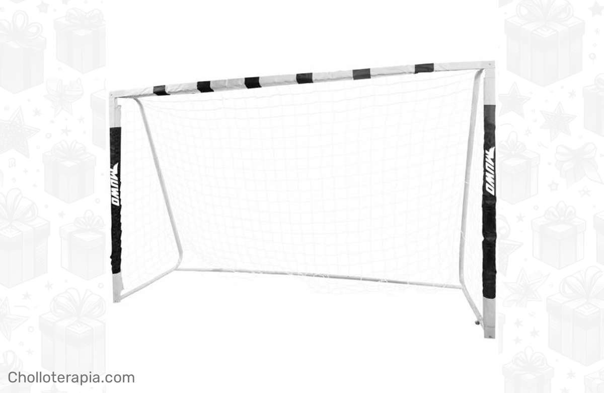 ¡No te quedes sin tu Portería de fútbol de acero 3 x 2 m! ¡Imperdible oferta en negro/blanco! ¡Corre que se agotan!