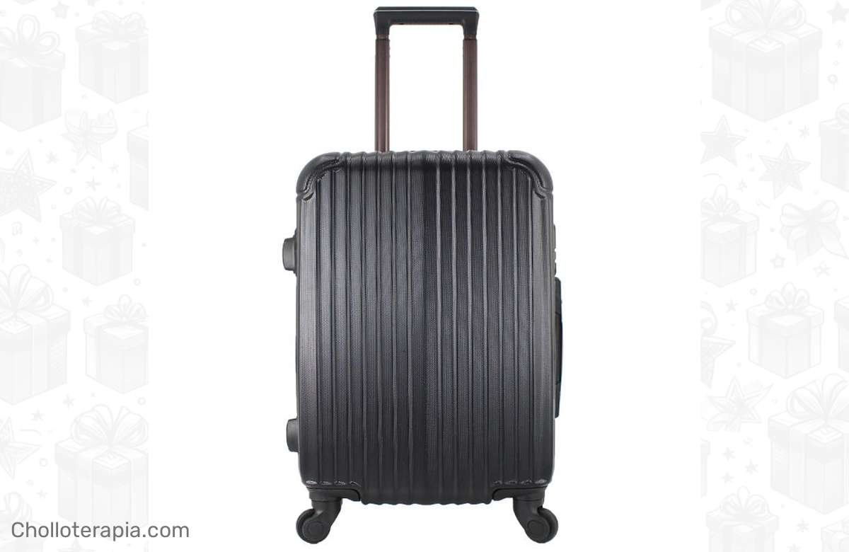 ¡No te quedes sin tu maleta de cabina rígida con asa telescópica a precio de chollo!