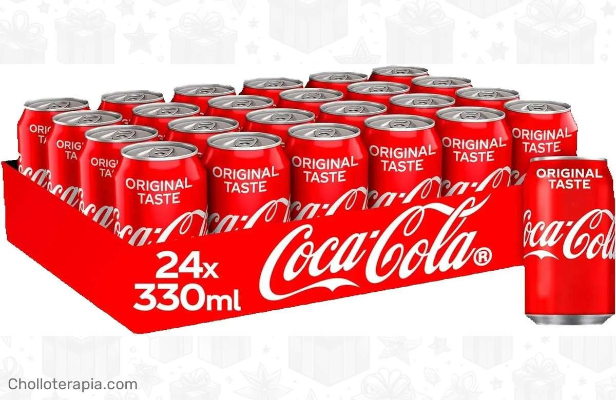 ¡No te quedes sin tu pack de 24 latas de Coca Cola a precio de locura en España!