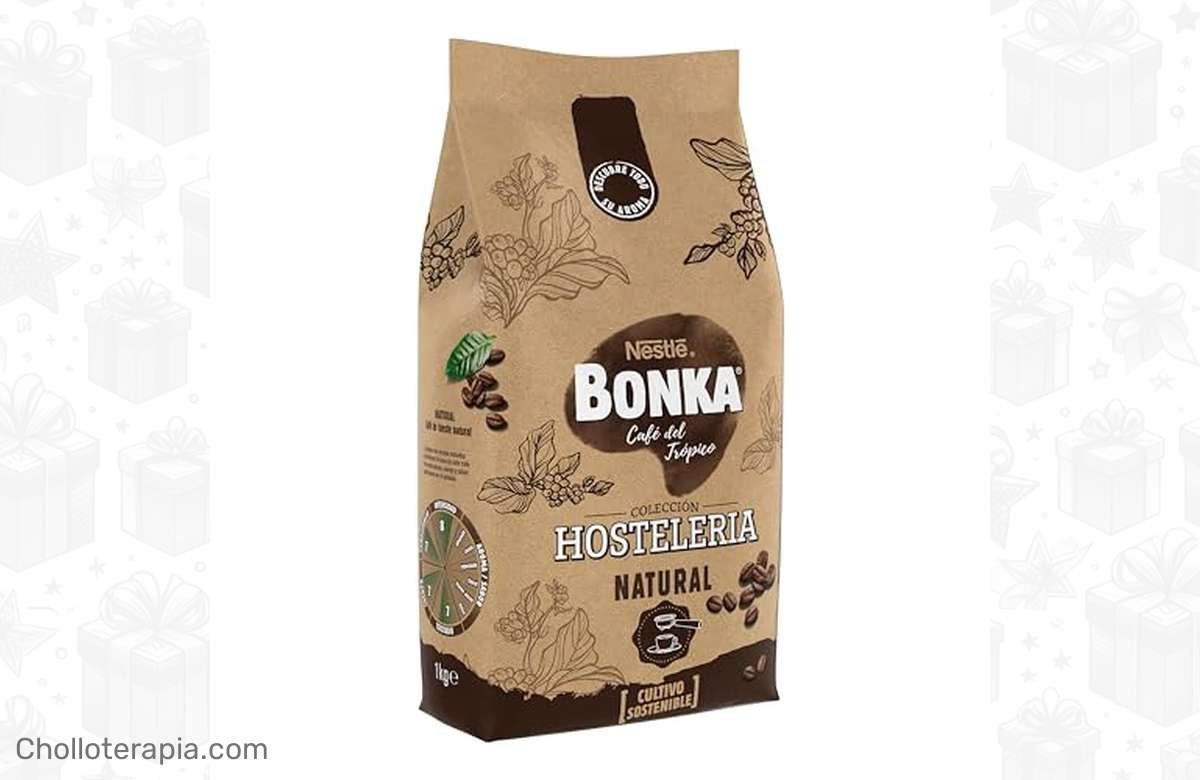 ¡No te quedes sin tu paquete de 1 kg de Bonka café en grano! ¡Oferta exclusiva por tiempo limitado!