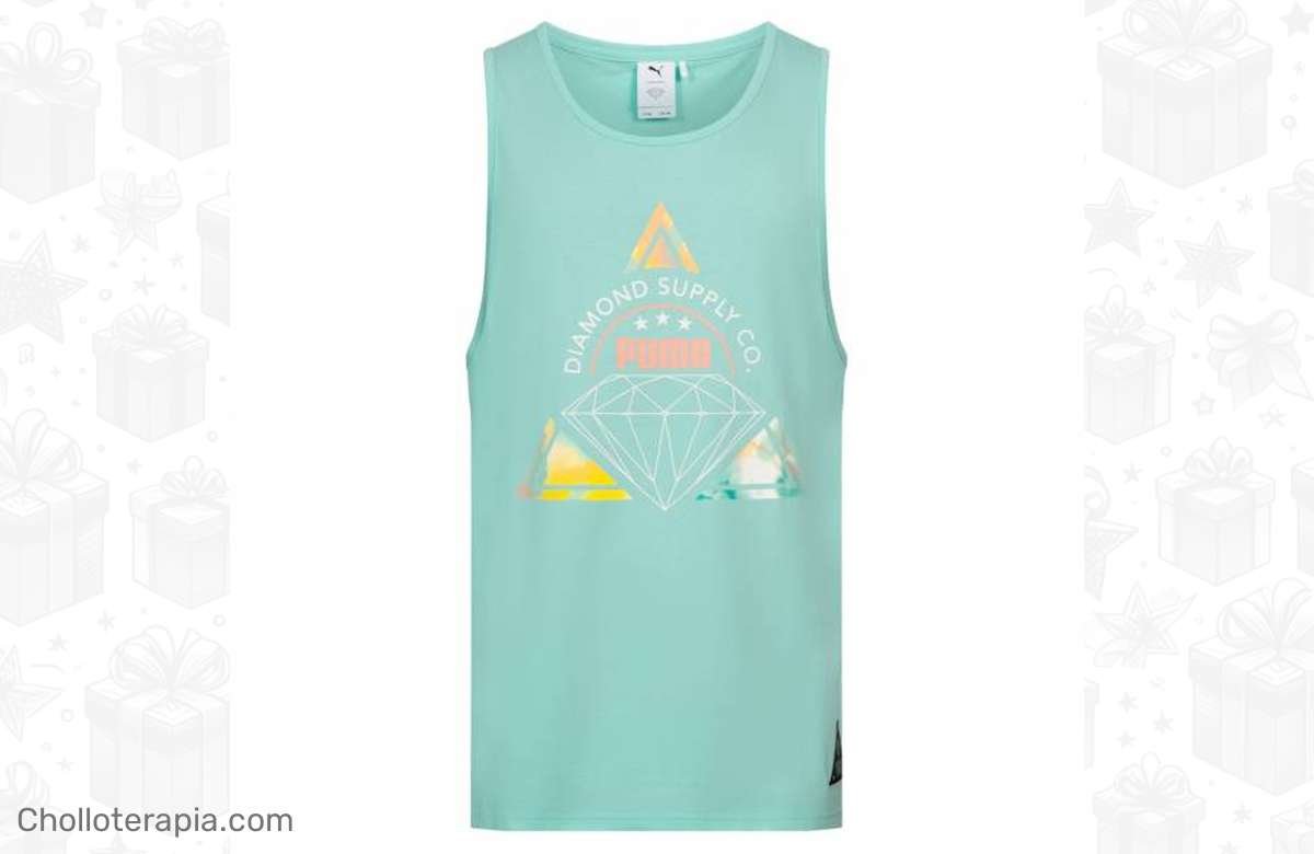 ¡Oferta brutal! Camiseta PUMA x DIAMOND sin mangas a precio de chollo, corre que vuelan
