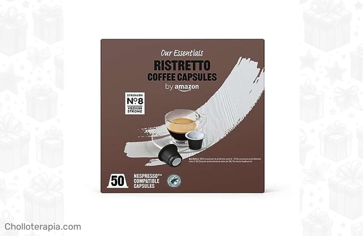 ¡Oferta de locura! Cápsulas de Café Ristretto Amazon: disfruta de un sabor intenso y premium. ¡Hazte con ellas ahora!
