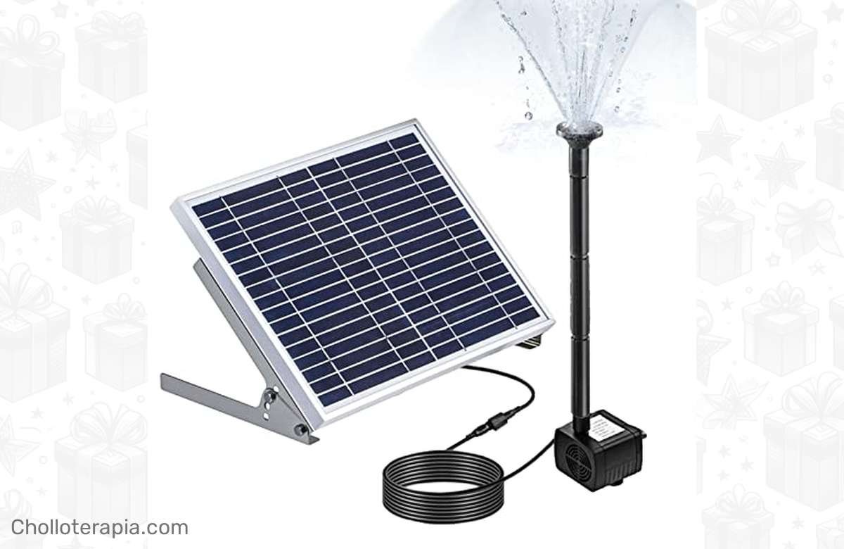 ¡Oferta exclusiva! Bomba de agua solar para tu jardín a precio de regalo